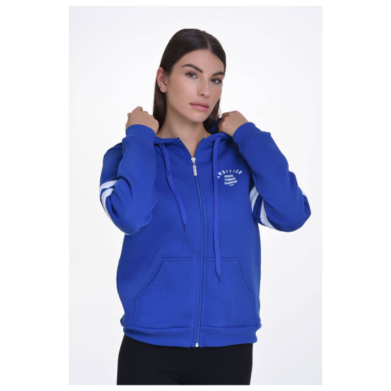 Target Γυναικεία ζακέτα Hoodie Fleece "Ambition"